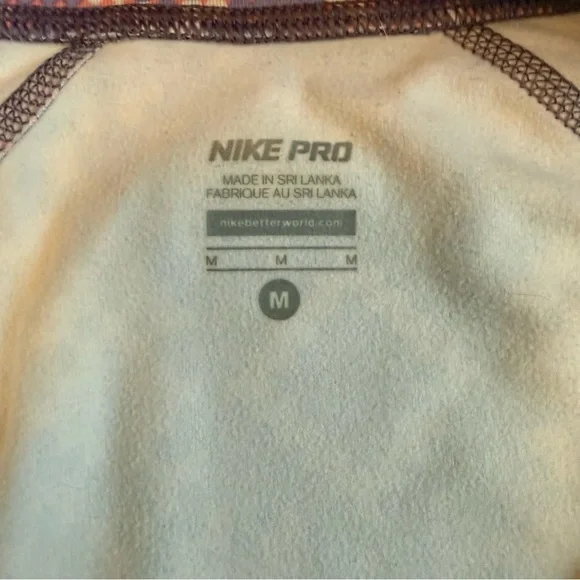 Nike Pro Hyperwarm Half Zip Long Sleeve - Picture 3 of 4